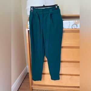 Green trousers